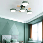 Geometric Circular LED Ceiling Lamp for Modern Interior — product view 3