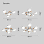 Geometric Circular LED Ceiling Lamp for Modern Interior — product view 26