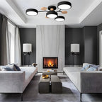 Geometric Circular LED Ceiling Lamp for Modern Interior — product view 30