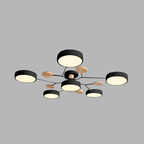Geometric Circular LED Ceiling Lamp for Modern Interior — product view 37