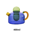 Modern Clear Tokyo Glass Teapot with Matching Cup — product view 12