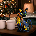 Artistic Cat-shaped Mosaic Table Lamp for Elegant Home Decoration — product view 5