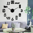 Creative Retro Wall Clock for Modern Home Interiors — product view 1
