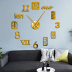 Creative Retro Wall Clock for Modern Home Interiors — product view 4