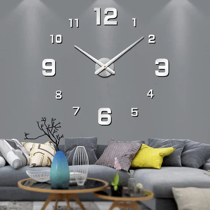 Creative Retro Wall Clock for Modern Home Interiors — product view 6