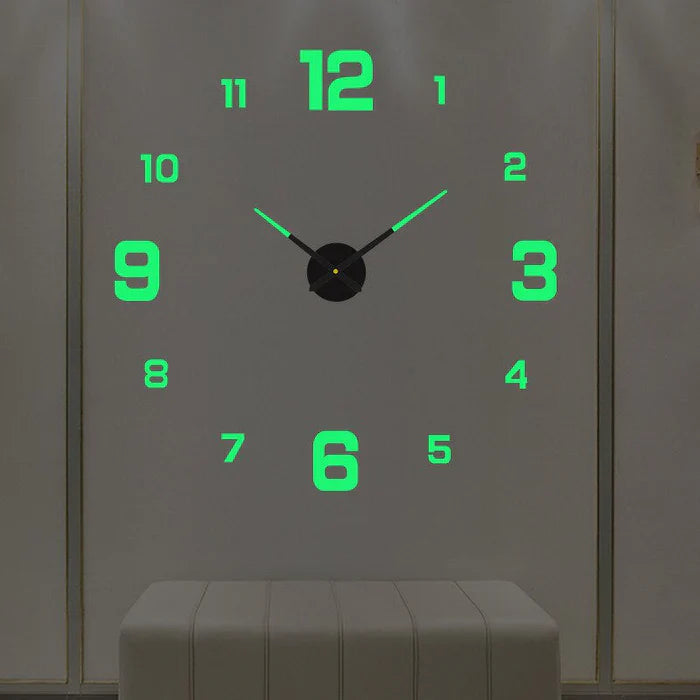 Creative Retro Wall Clock for Modern Home Interiors — product view 9