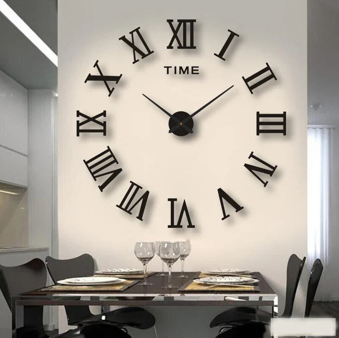 Creative Retro Wall Clock for Modern Home Interiors — product view 10
