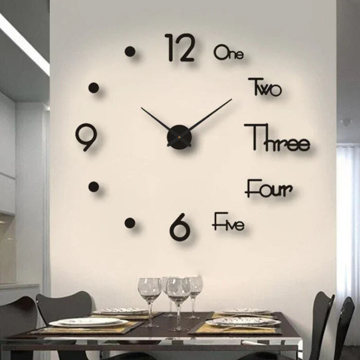 Creative Retro Wall Clock for Modern Home Interiors — product view 12