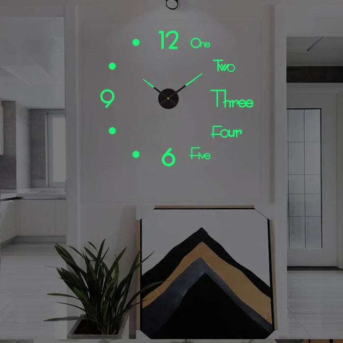 Creative Retro Wall Clock for Modern Home Interiors — product view 13