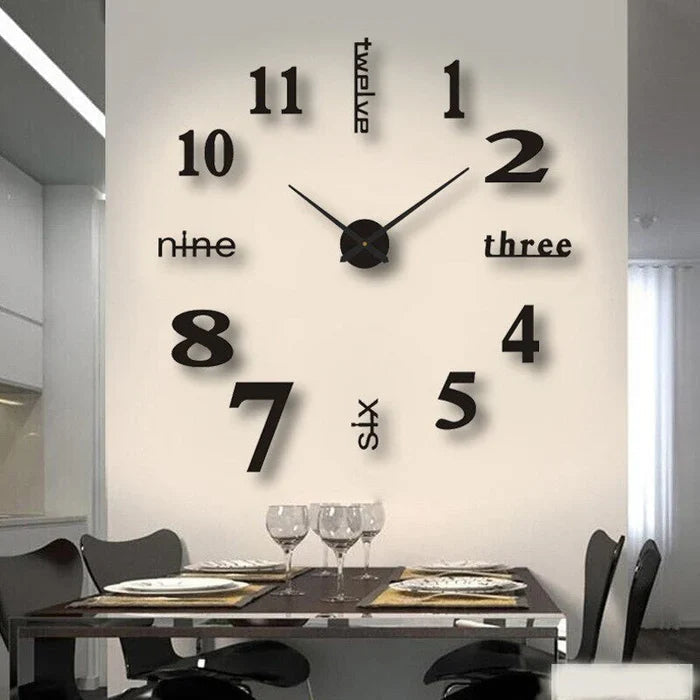 Creative Retro Wall Clock for Modern Home Interiors — product view 14