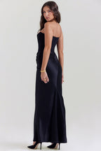 Women’s Timeless Strapless Occasion Maxi Style Wedding Guest Dresses — product view 3