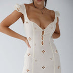 Women’s Classic Occasion Midi Wedding Guest Dresses For Events — product view 1