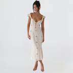 Women’s Classic Occasion Midi Wedding Guest Dresses For Events — product view 2