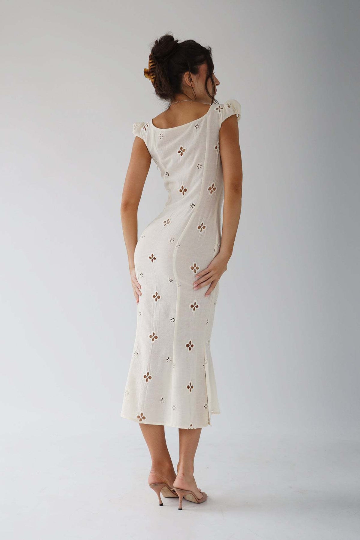 Women’s Classic Occasion Midi Wedding Guest Dresses For Events — product view 6