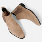 Men’s Timeless Sleek Square-Toe Fashion Chelsea Boots — product view 1