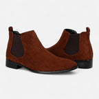 Men’s Timeless Sleek Square-Toe Fashion Chelsea Boots — product view 9