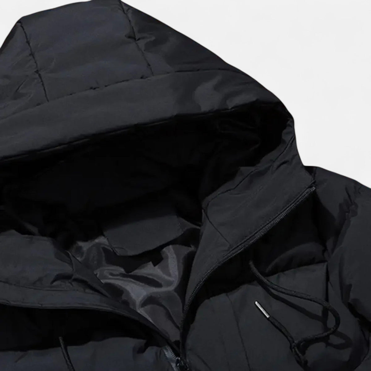 Men’s Stylish Timeless Layer Transitional Hooded Puffer Jacket for Cold Weather — product view 7