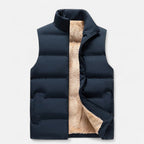 Men’s Insulation Practical Thermal Winter Vest with Fleece Lining — product view 1