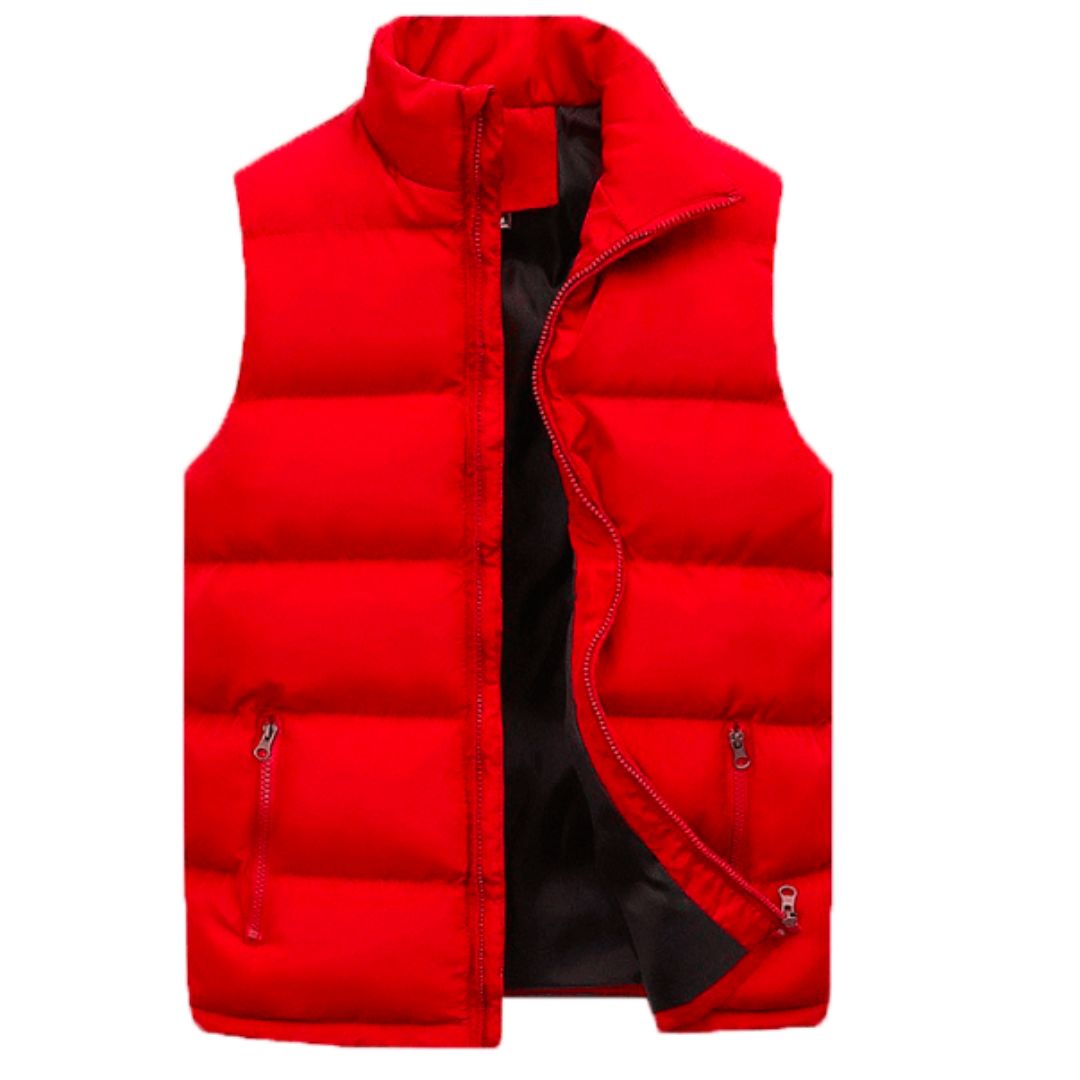 Men's Outdoor Waterproof Puffer Jacket with High Zip Collar — product view 5
