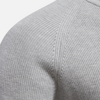 Men’s Timeless Warm Half-Zipper Knitted Sweater — product view 8