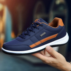 Men's Classic Lace-up Athletic Outdoor Sneakers — product view 5