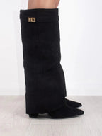 Women’s Timeless Non-slip Fashion High Buckle Boots — product view 2