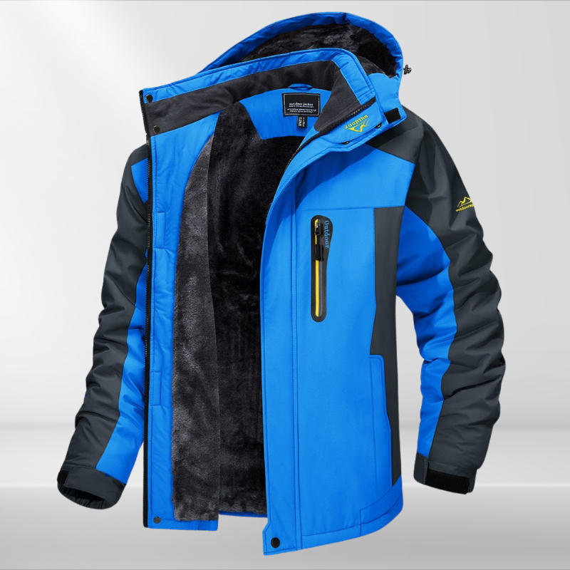 Men’s Warm Waterproof Outdoor Jacket – Perfect Cold Season — product view 6