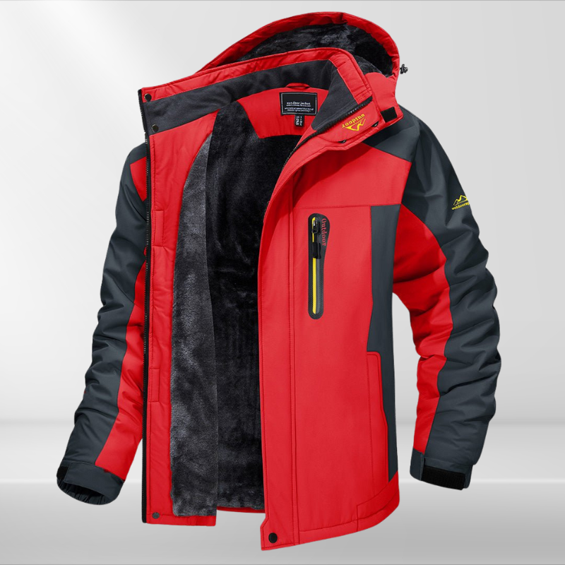 Men’s Warm Waterproof Outdoor Jacket – Perfect Cold Season — product view 8