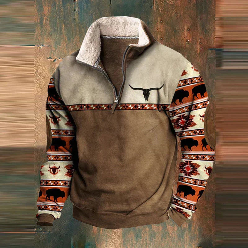 Men’s Modern Sleek Zip-Up Casual Jacket — product view 1