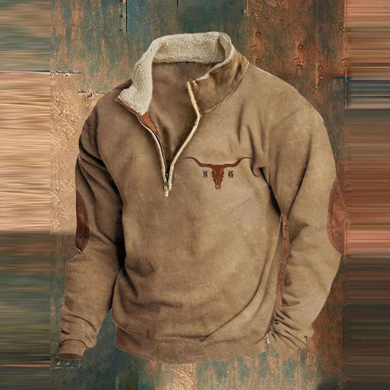 Men’s Modern Sleek Zip-Up Casual Jacket — product view 4