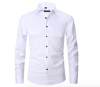 Men’s  Flex Stretch Business Formal Shirt — product view 7