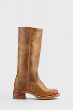 Women's classic versatile knee-high boots with a stacked heel — product view 20