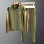 Men’s Modern Two-Piece Active Sport Tracksuit — product view 7
