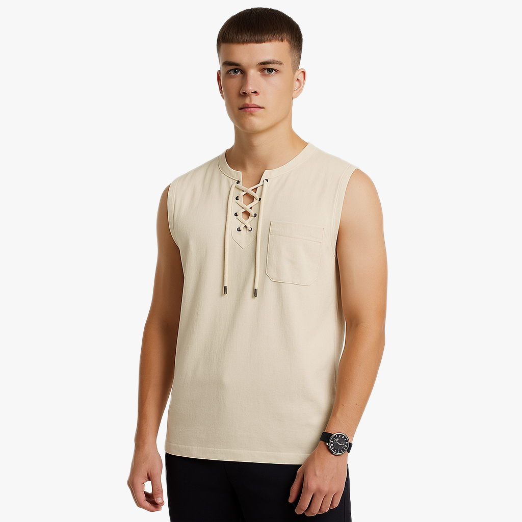 Lightweight Casual Summer Tank for Men — product view 1
