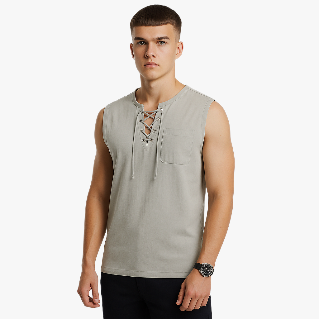 Lightweight Casual Summer Tank for Men — product view 4