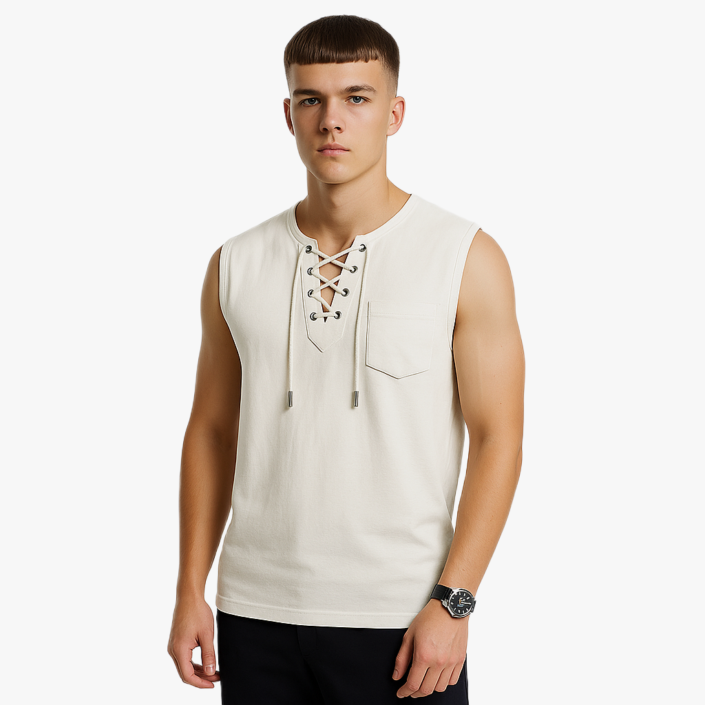 Lightweight Casual Summer Tank for Men — product view 6