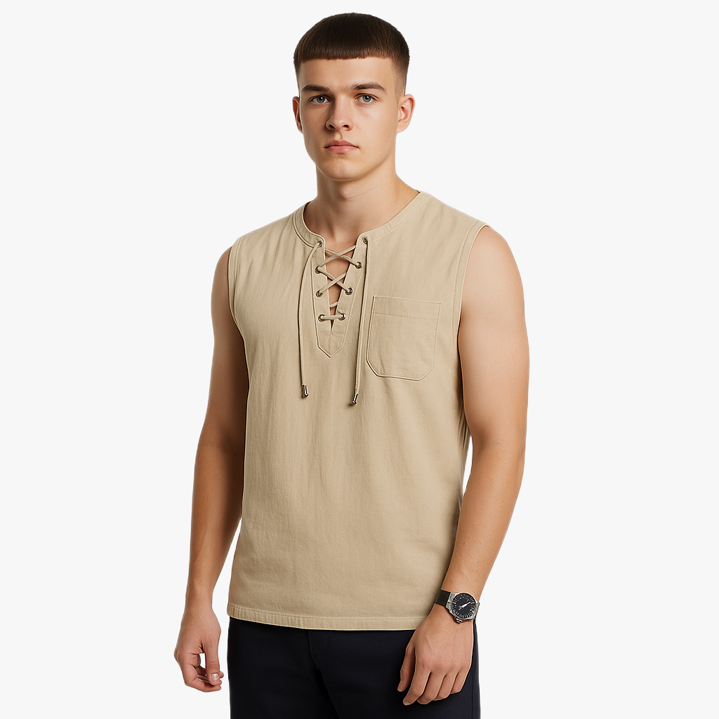 Lightweight Casual Summer Tank for Men — product view 7