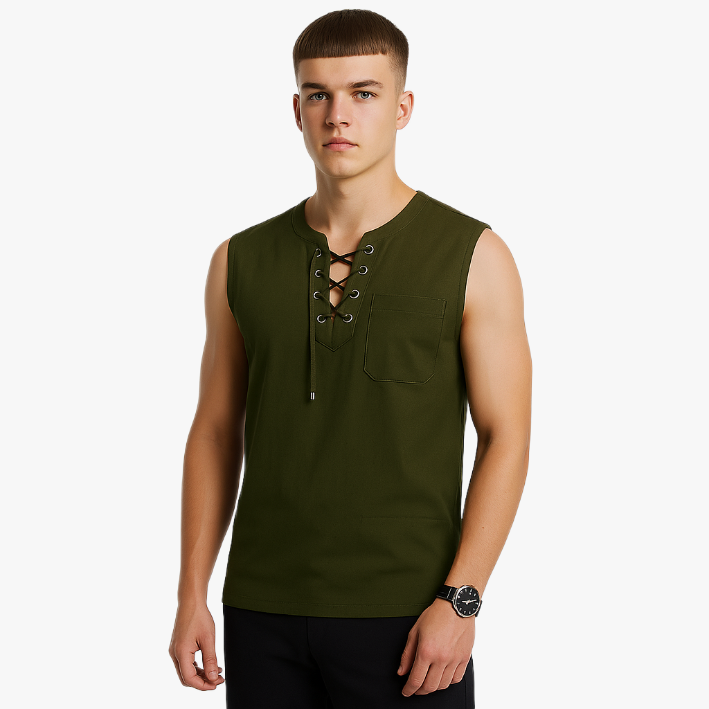 Lightweight Casual Summer Tank for Men — product view 8