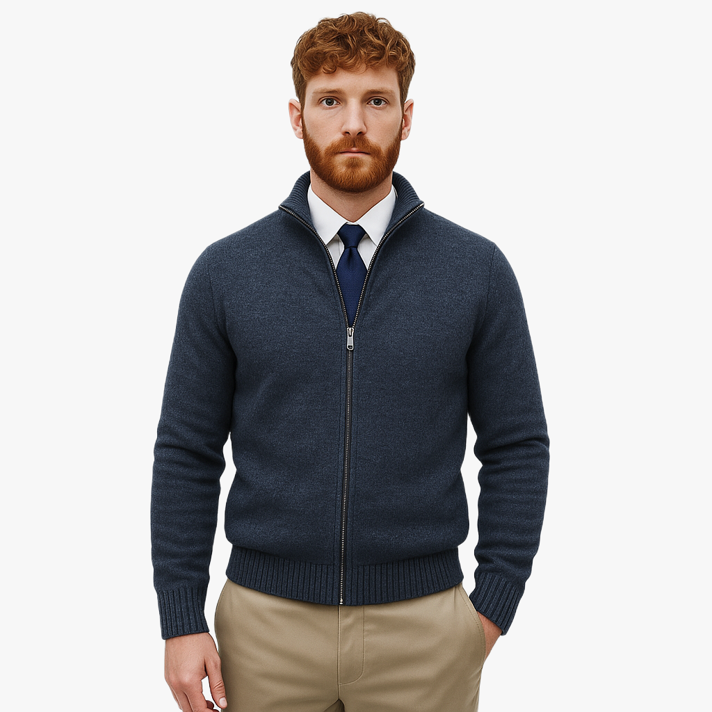 Warm Stylish Cardigan for Cold Weather Wear — product view 3