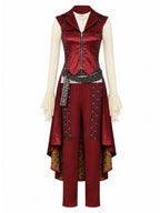 4 Piece Pirate Costume Steampunk - Image 12