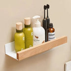 Wood Floating Shelf Protective Guardrail - Image 10