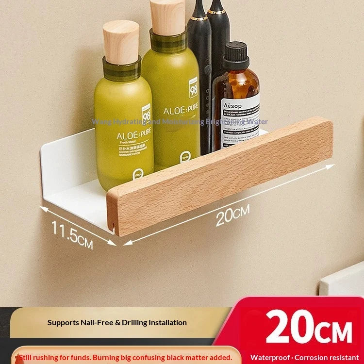 Wood Floating Shelf Protective Guardrail - Image 13