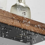 Wood Floating Shelf Protective Guardrail - Image 7