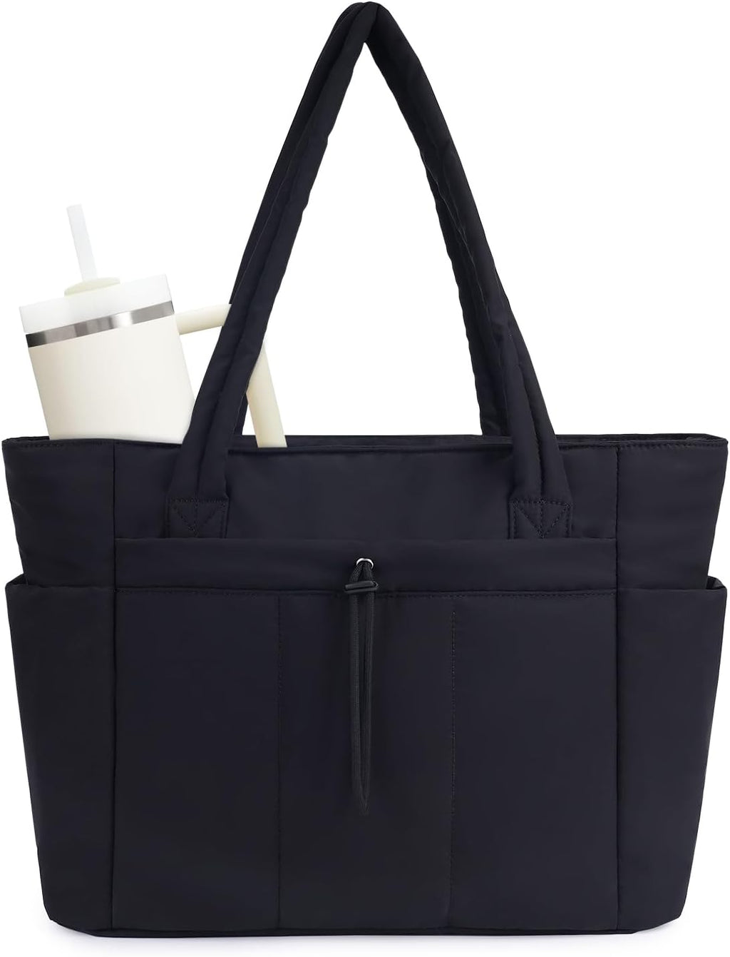 Spacious Work Tote Bag for Women with 15.6” Laptop Compartment