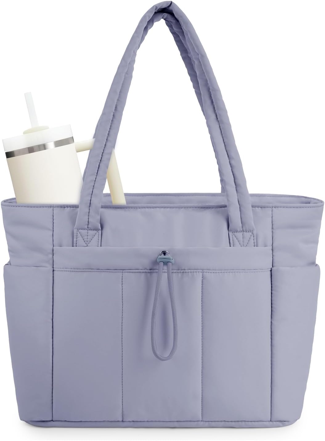 Spacious Work Tote Bag for Women with 15.6” Laptop Compartment