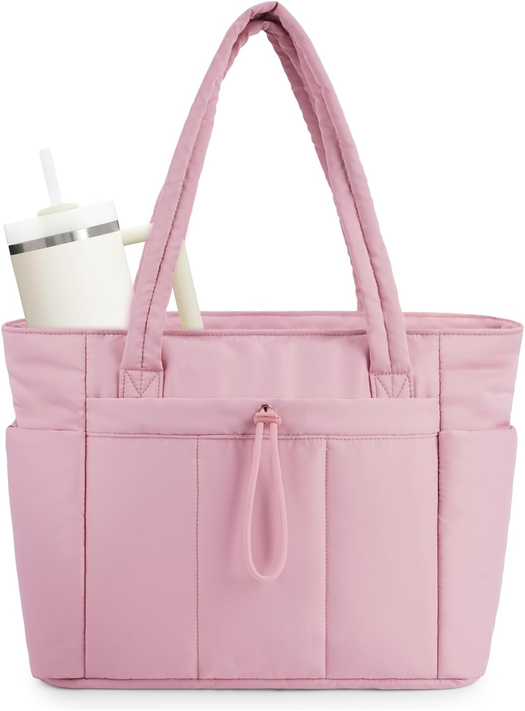 Spacious Work Tote Bag for Women with 15.6” Laptop Compartment