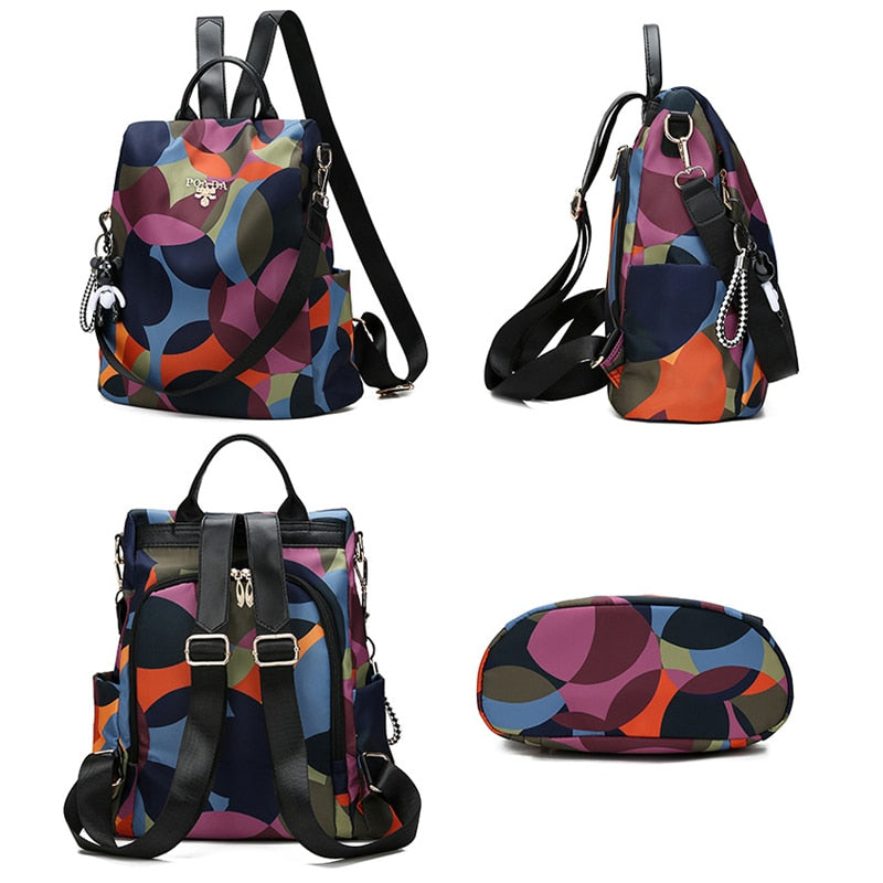 Secure Everyday Backpack with Hidden Access