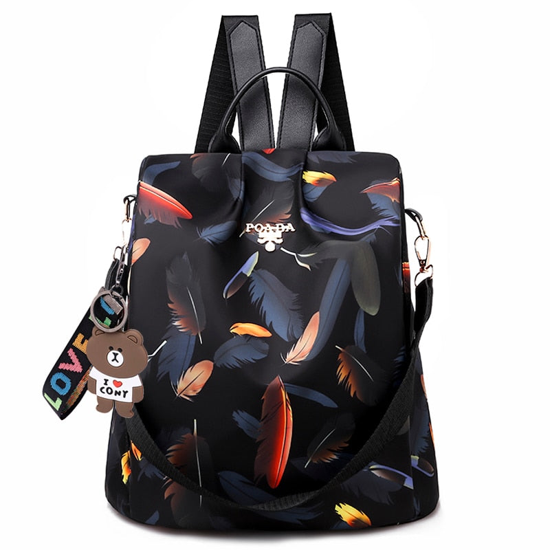 Secure Everyday Backpack with Hidden Access