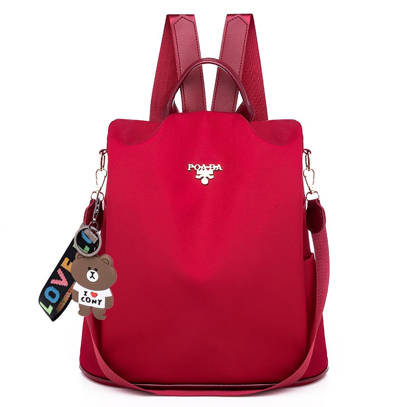 Secure Everyday Backpack with Hidden Access