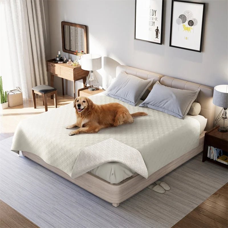 Quilted Waterproof Dog Blanket Non Slip Backing - Image 2